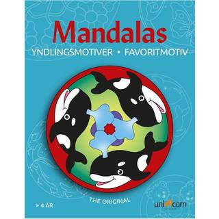 Mandalas - Malebog Yndlingsmotiver fra 4 år