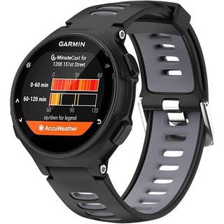 Garmin Forerunner 220/230/235/620/630 / 735XT armbånd silikone sort