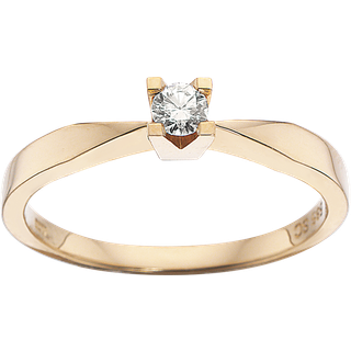 Kleopatra Ring 14 kt Guld med 0,10 ct.