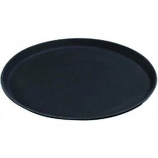 Tjenerbakke i sort 35 cm