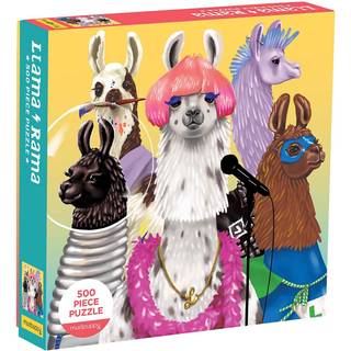 Llama Rama 500 Piece Family Puzzle