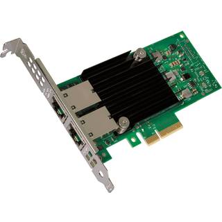 Intel X550-T2 10GbE Dual Port Network Adapter, PCIe, Kobber