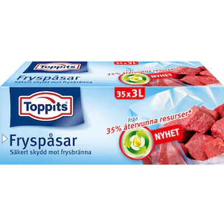 Toppits Fryspåsar 3L 9st DFP