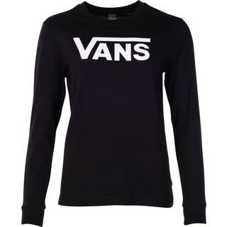 Vans - Flying V Classic Long Sleeve T-shirt, Woman, Black, Size: L - Black - L