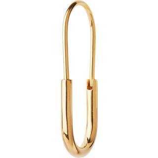 Chance Mini Earring - Goldplated Silver - Maria Black - Guld One Size