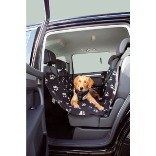 Trixie Car seat cover 1.40 × 1.45 m black/beige