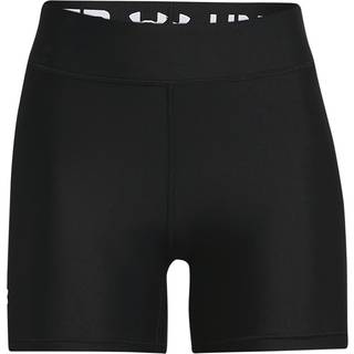 Under Armour Heatgear Mid Rise Ball Shorts Women - Black, White, Size M - black