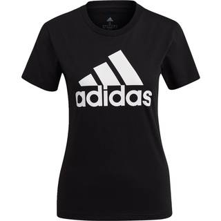 LOUNGEWEAR Essentials Logo T-shirt - Black / White - XS