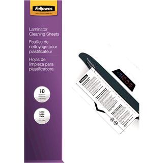 Fellowes Cleaning Sheet For Laminating Machine 10 Sheets