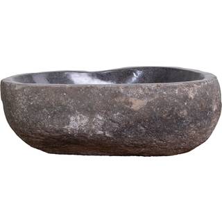 Donau Riverstone vask, 40 x 35 cm, sten