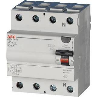 HPFI afbryder 3P+N 40A 30mA
