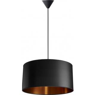 Isabella Castillo Ø50 Pendel Lampe E27 i Sort/Kobber - Nielsen Light