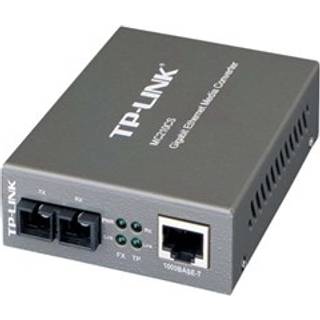 TP-Link MC210CS netværksomformer til medie 1000 Mbit/s 1310 nm Enkeltilstand Sort