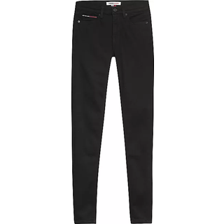 Nora Mid Rise Skinny Fit Black Jeans