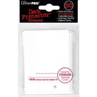 Ultra Pro: PRO-Gloss Standard Deck Protector Sleeves 50ct - White