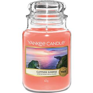 Yankee Candle Duftlys | Duftende stearinlys | Cliffside Sunrise Large Jar Candle | Forbr?ndingstid: Op til 150 timer
