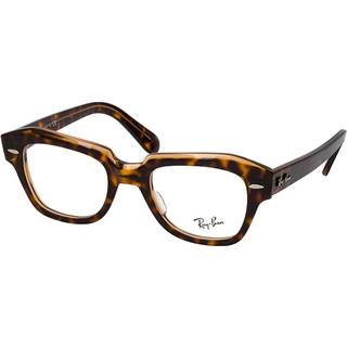 Ray - Ban Unisex RX5486 STATE STREET 5989 Optiske stel Plast Havana Geometrisk