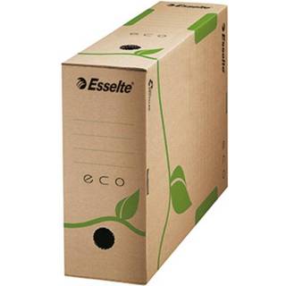 25 x Esselte Eco A4 arkivæske 100mm brun