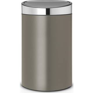 Brabantia Touch Bin | 40 L | Platin / stål