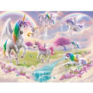 Magiske Enhjørninger / Magical Unicorns tapet 243 x 305 cm