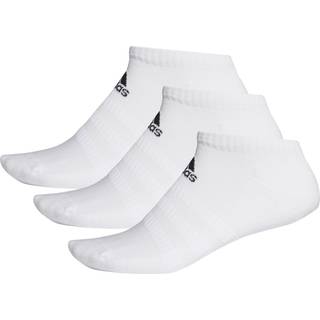 Adidas Cush Low-Cut Strømper 3-pak Hvid - Hvid