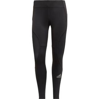 adidas P.Blue Fast Tight XL - Reflekterende Løbetights med Lommer til Dame