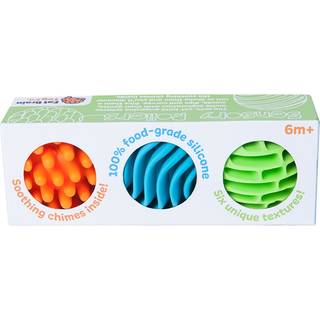 Sensory Rollers Sansebolde - 3 stk - Fat Brain babylegetøj - Fra 6 mdr.