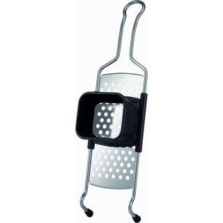 Rösle Spätzlehobel mit Reibe und Trichteraufsatz - Schwarz,Silber