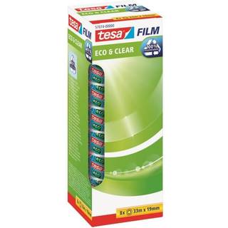 Tesa Eco & Clear tape 19mmx33m klar 8rl