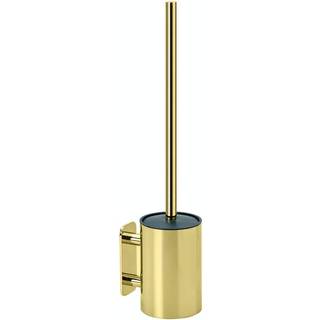 Beslag Design Solid toiletbørste, poleret messing