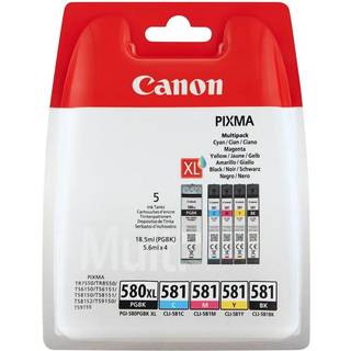 Canon PGI-580XL/CLI-581 / 2024C024 Multi Pack - Blækpatron Cyan