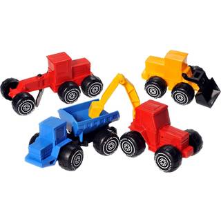 Plasto Byggebiler 4 modeller