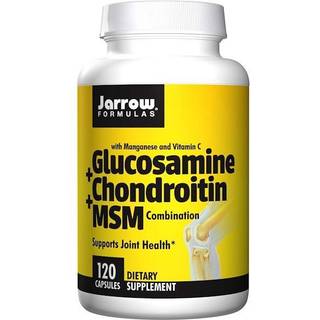 Glucosamin + Chondroitin + MSM - 120 kapsler