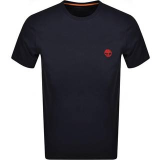 Timberland Blue Cotton Men T-Shirt