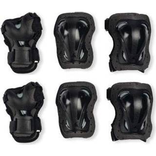 Rollerblade Skate Beskyttelse Sort 3-pak