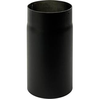 150 mm Metalbestos Sorte røgrør længde 250 mm x 2 mm