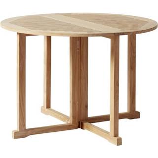 Cinas - Havebord - Butterfly bord rundt Ø110cm teak