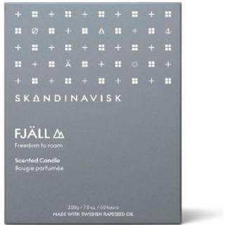 Skandinavisk Fjäll duftlys med låg 200 g