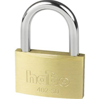 HABO HÆNGELÅS 402-50 MESSING