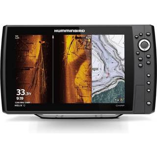 Plotter Humminbird HELIX 12 CHIRP MSI+ GPS G4N, 12" + ekkolodstransducer (CHIRP, DownScan, SideScan, Live)