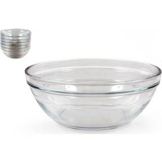Salatskål, lavet af glas, 20 cm / 1,6 L, &#34;Lys&#34; sortiment - Duralex