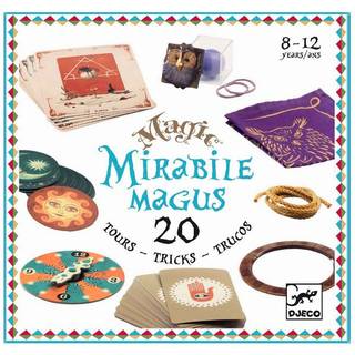 Djeco tryllesæt Mirabile magus 20 tricks