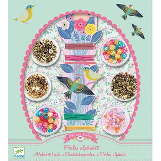 Djeco kreativ æske Alfabet perler