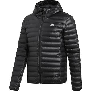 Adidas Varilite dunjakke med hætte - Sort - Str. XL - Modish.dk
