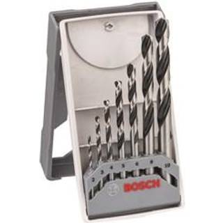 BOSCH Sæt med HSS-spiralbor, PointTeQ, Mini-X-Line, 7 dele, 2-8 mm