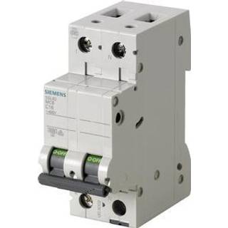Siemens Automatsikring 6ka 1+n pol c10