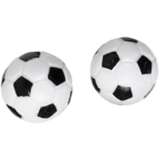 MegaLeg Bordfodbold 32mm Bolde, 2stk.