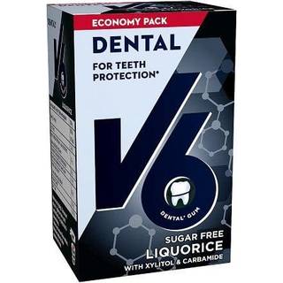 V6 Dental Care Liquorice - 50 Stk.