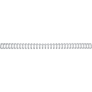 Wire ryg GBC 3:1 NO7 11mm A4 hvid 34 ringe 100stk. RG810770