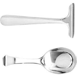 Kay Bojesen Grand Prix børnebestik og hagesmæk 3 dele Polished steel